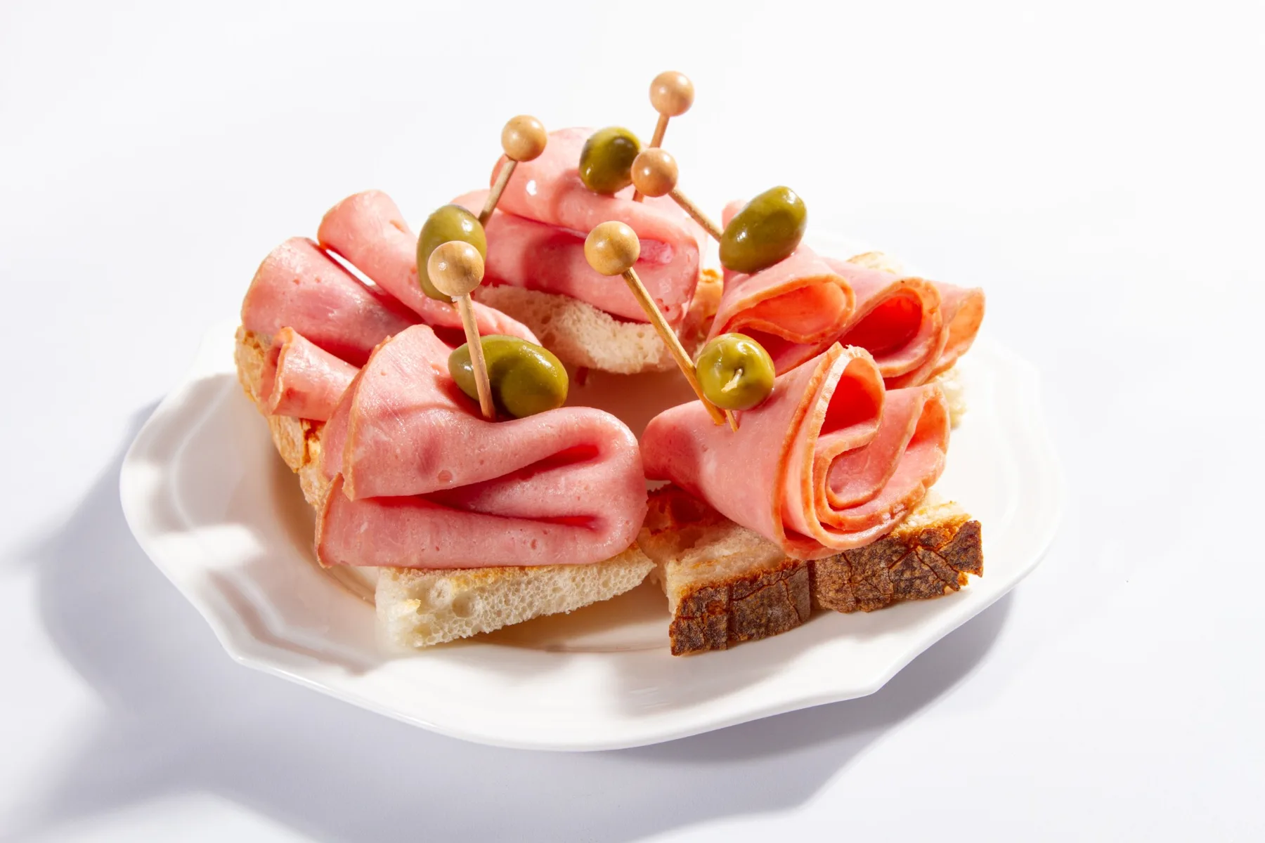 Aplicación gastronómica de Mortadela Especial con Pimienta