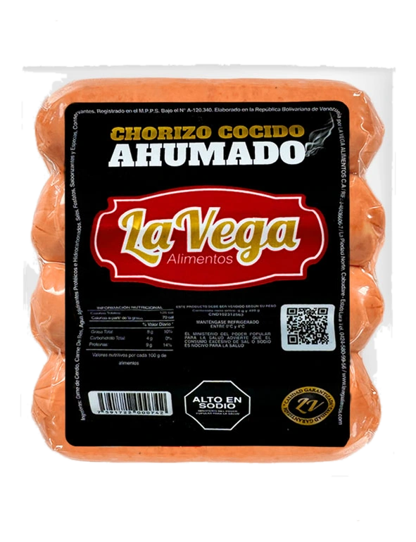 Chorizo Cocido Ahumado La Vega